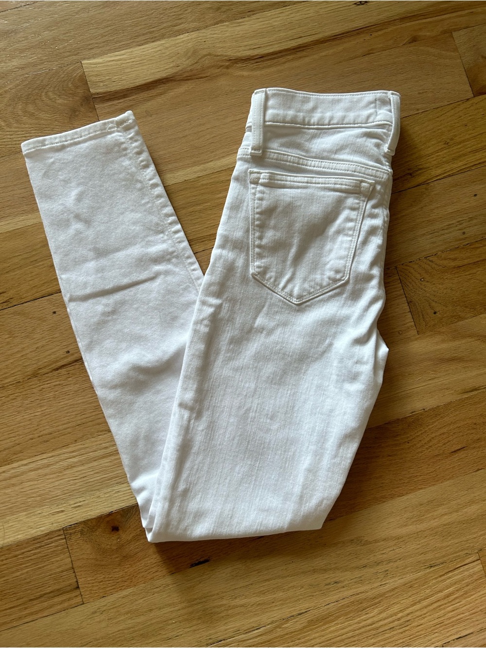J. Crew White Skinny Jeans